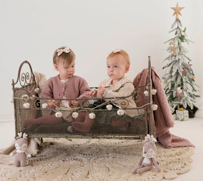 Baby Sophia Sweater - Dusty Pink