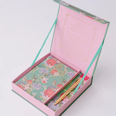 BIRD MENAGERIE ILLUMINATION LUXURY STATIONERY SET