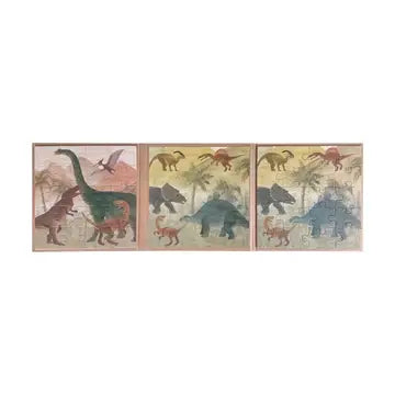Magnetic puzzle: Dino