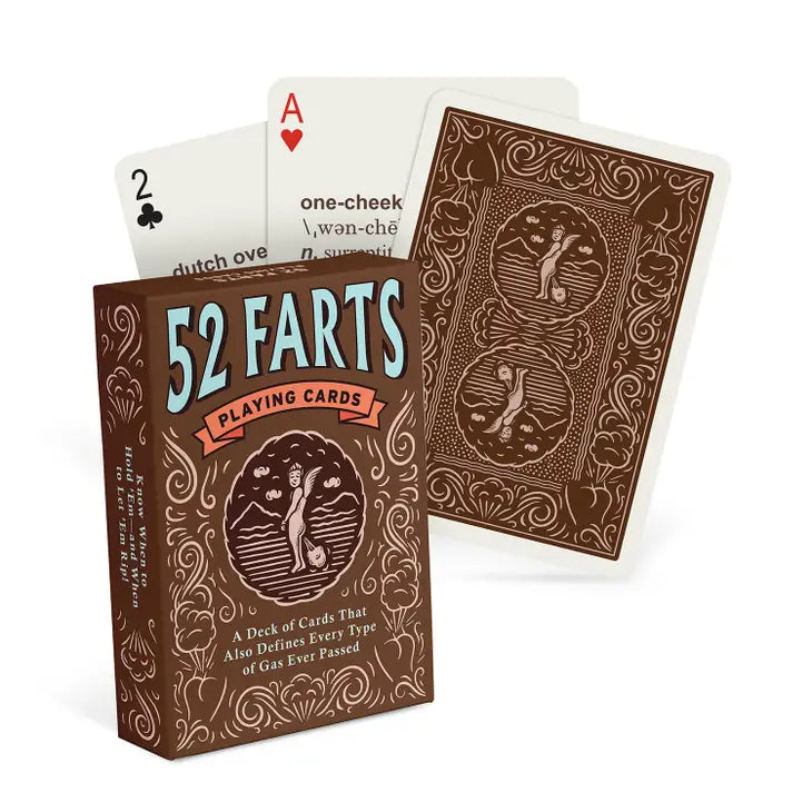 52 FARTS PLAYING CARDS