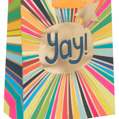 LARGE YAY RAYS GIFT BAG