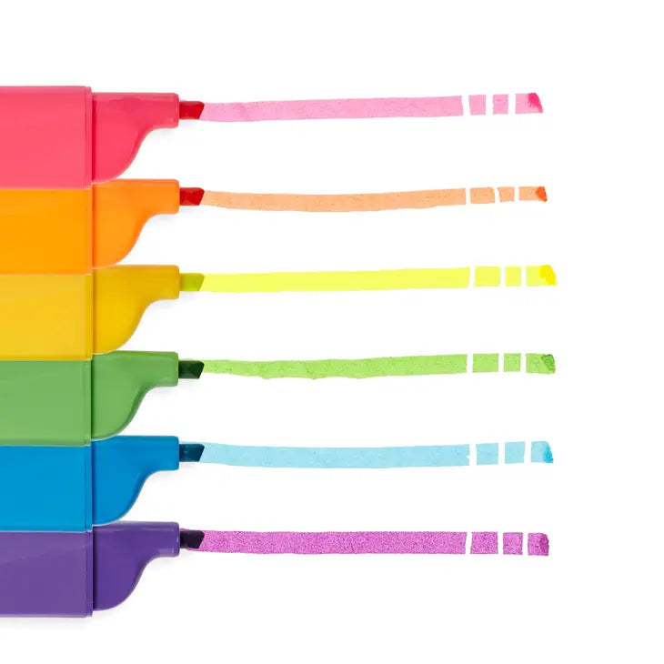 DO-OVER ERASABLE HIGHLIGHTERS - SET OF 6
