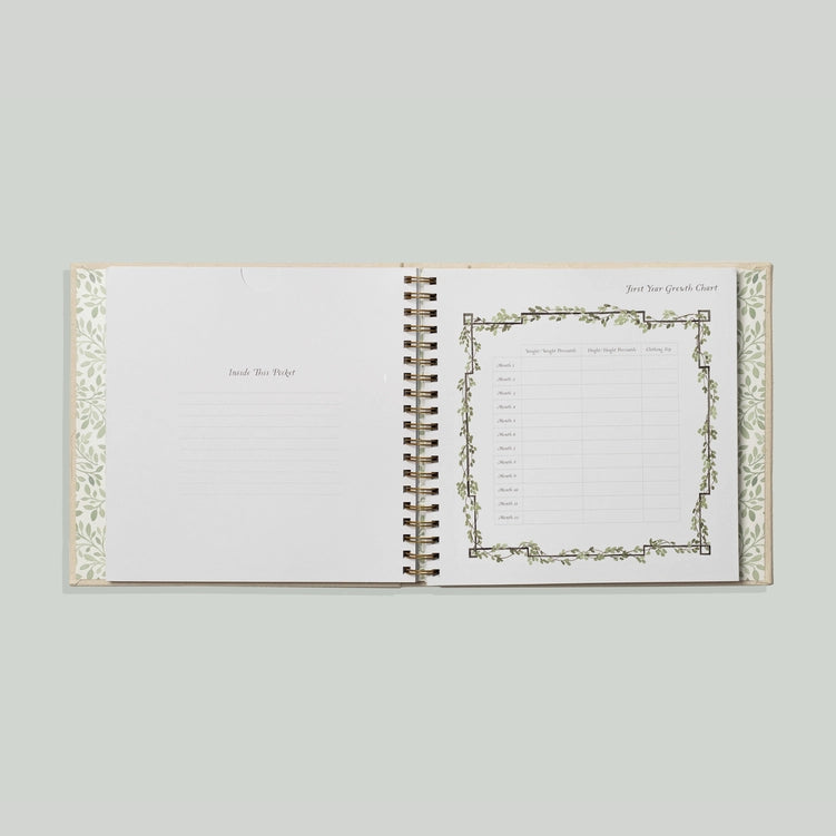 AS YOU GROW: A MODERN MEMORY BOOK FOR BABY
