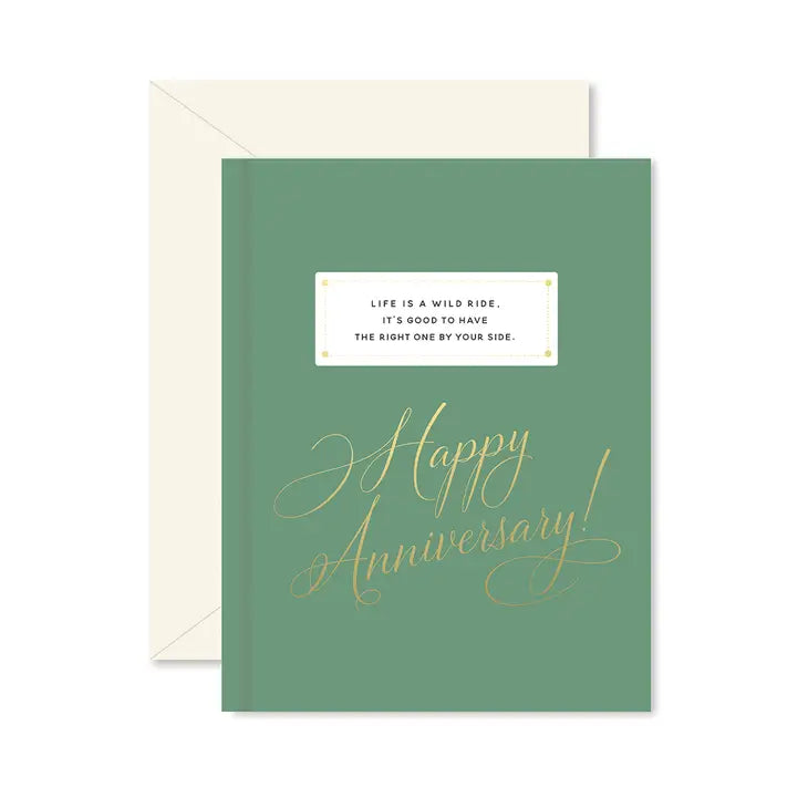 WILD RIDE ANNIVERSARY CARD