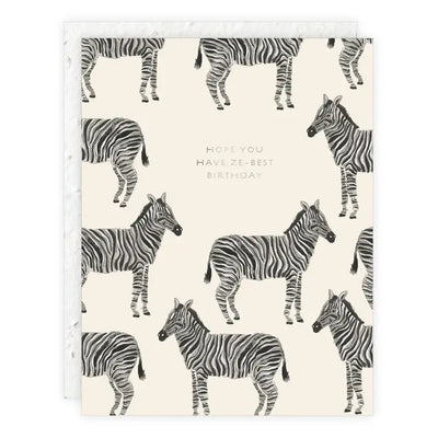Plantable Card - Ze-Best Birthday Card