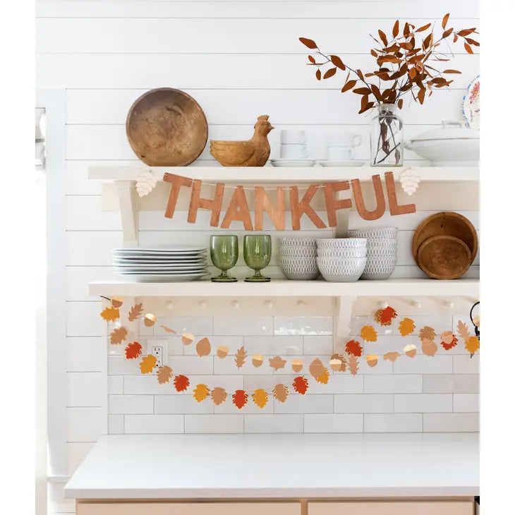 HARVEST/THANKSGIVING WOOD BANNER