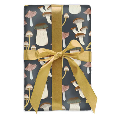 DARK FOREST MUSHROOMS GIFT WRAP