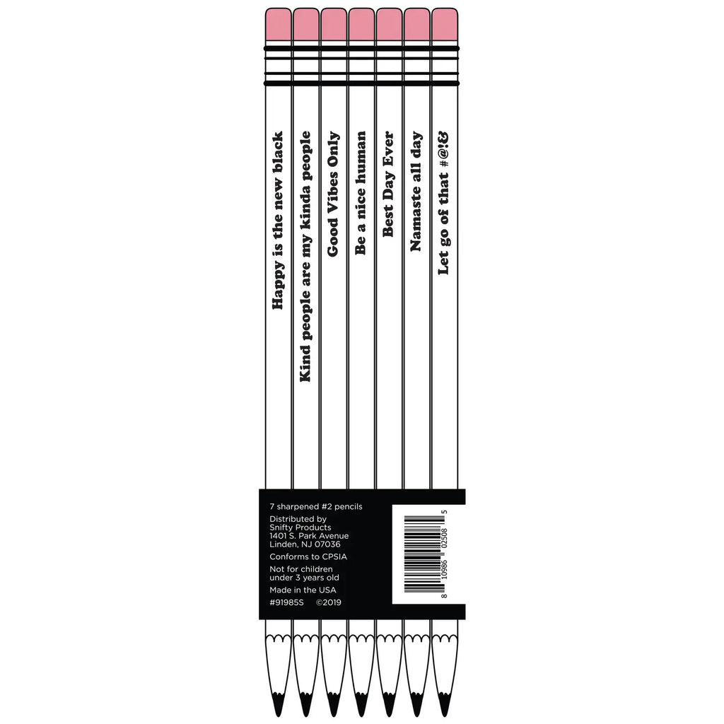 GOOD VIBES PENCIL SET