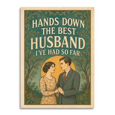 Best Husband So Far – Funny Anniversary Card