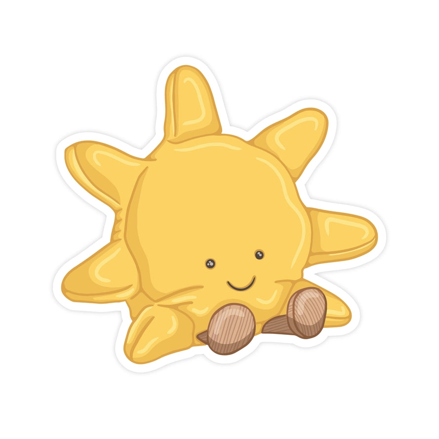 Sunshine Jellycat Vinyl Sticker