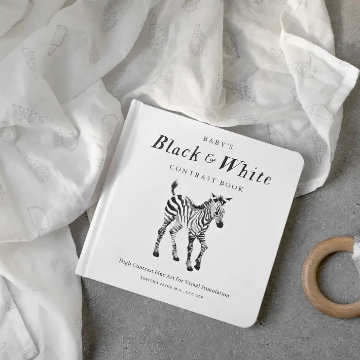 BLACK AND WHITE CONTRAST BOOK FOR BABY