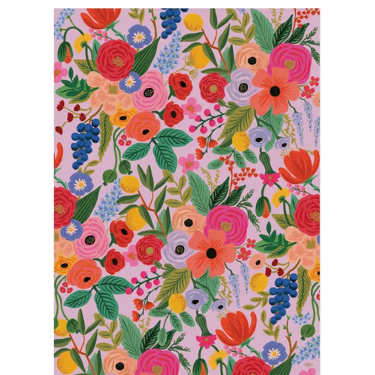 ROLL OF 3 GARDEN PARTY WRAPPING SHEETS