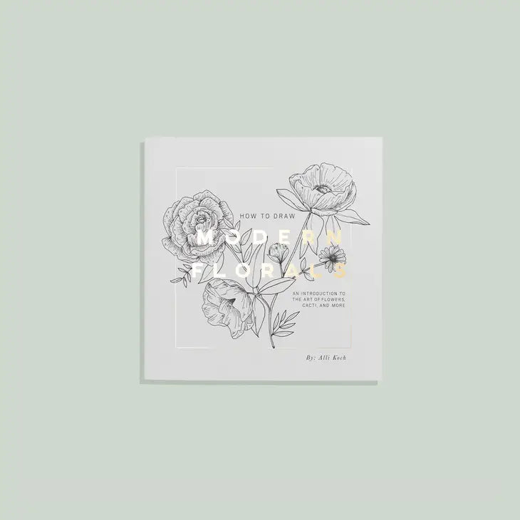 HOW TO DRAW MODERN FLORALS