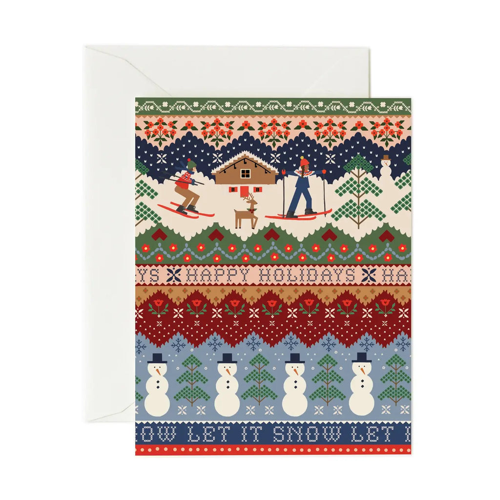 Boxed Set of Ski Chalet Cards