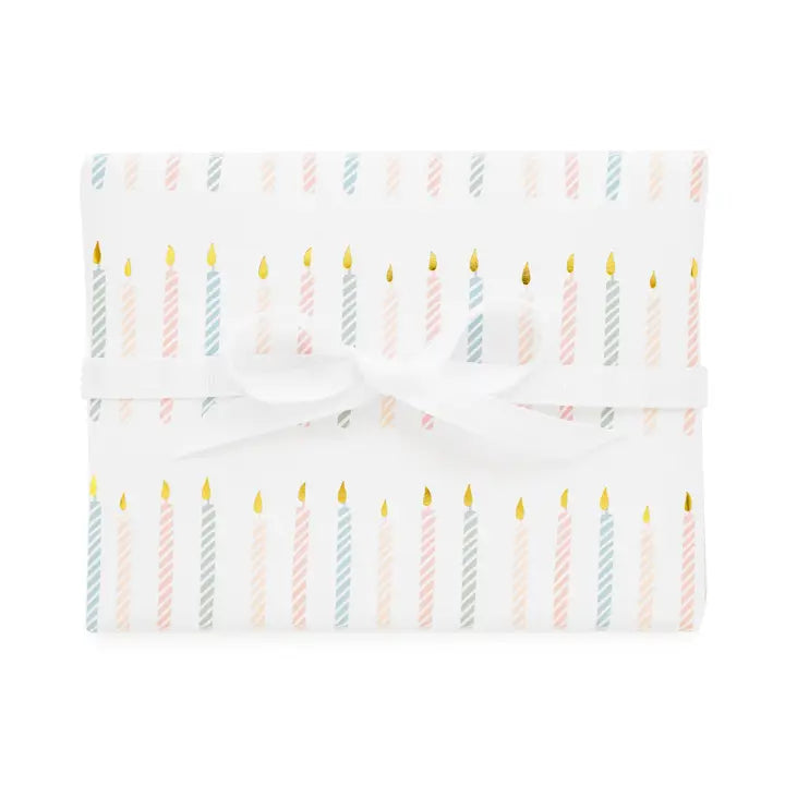 Gift Wrap, Birthday Candle