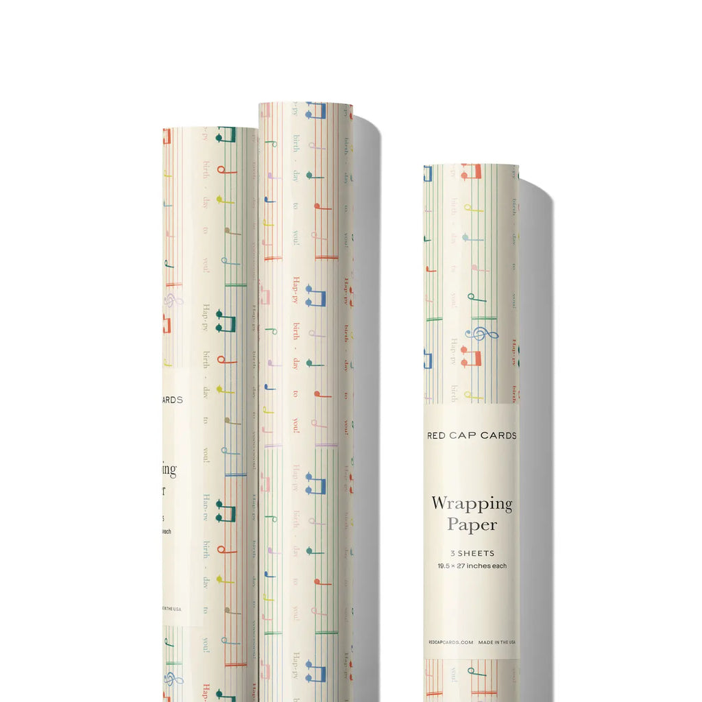 Birthday Song Birthday Wrapping Paper