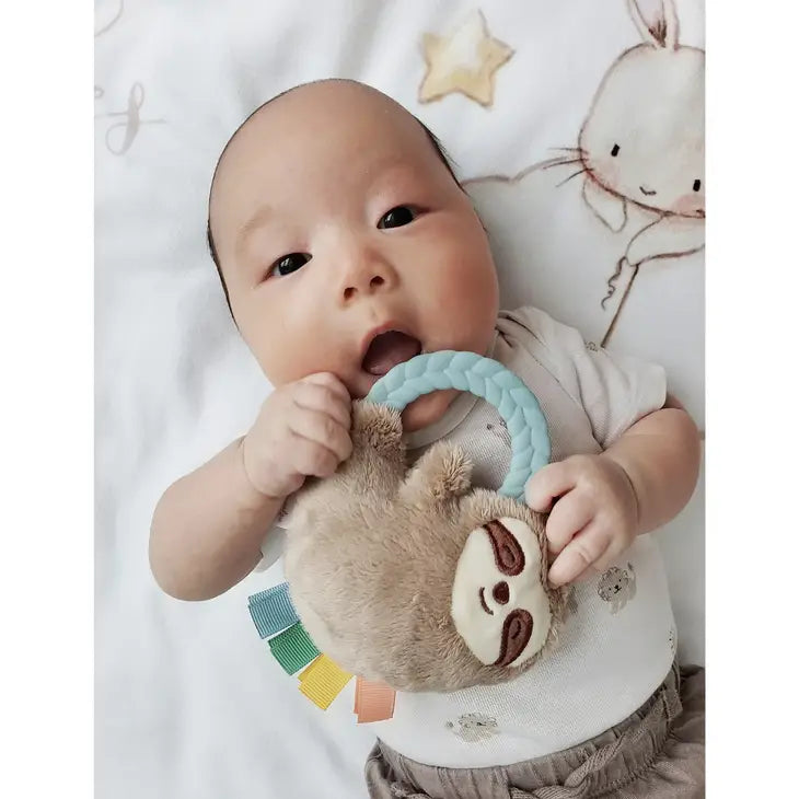 RITZY RATTLE PAL PLUSH RATTLE PAL WITH TEETHER - KOALA