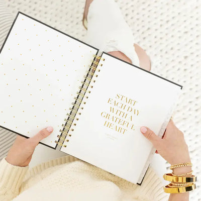2026 Dusty Blue Signature Spiral Planner
