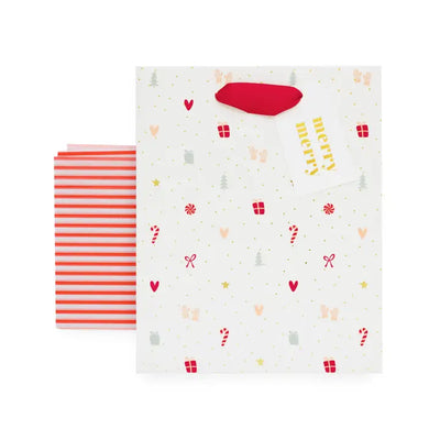 Christmas Gift Bag Set, Santa's Workshop