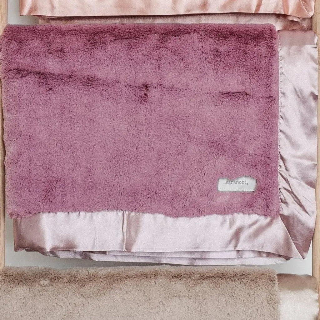 Satin Border Receiving Blankets