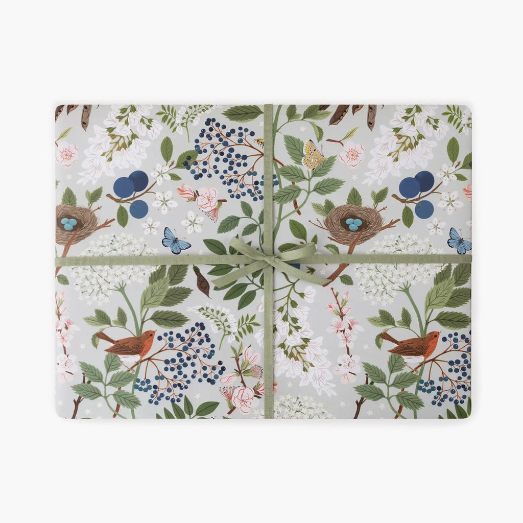 Flowering Trees | Double Sided Wrapping Paper