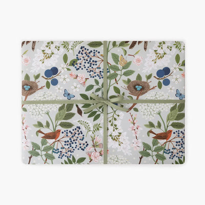 Flowering Trees | Double Sided Wrapping Paper