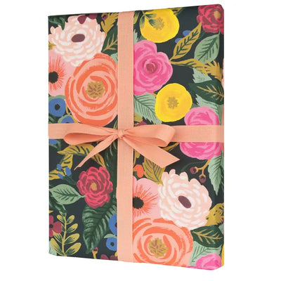 ROLL OF 3 JULIET ROSE WRAPPING SHEETS