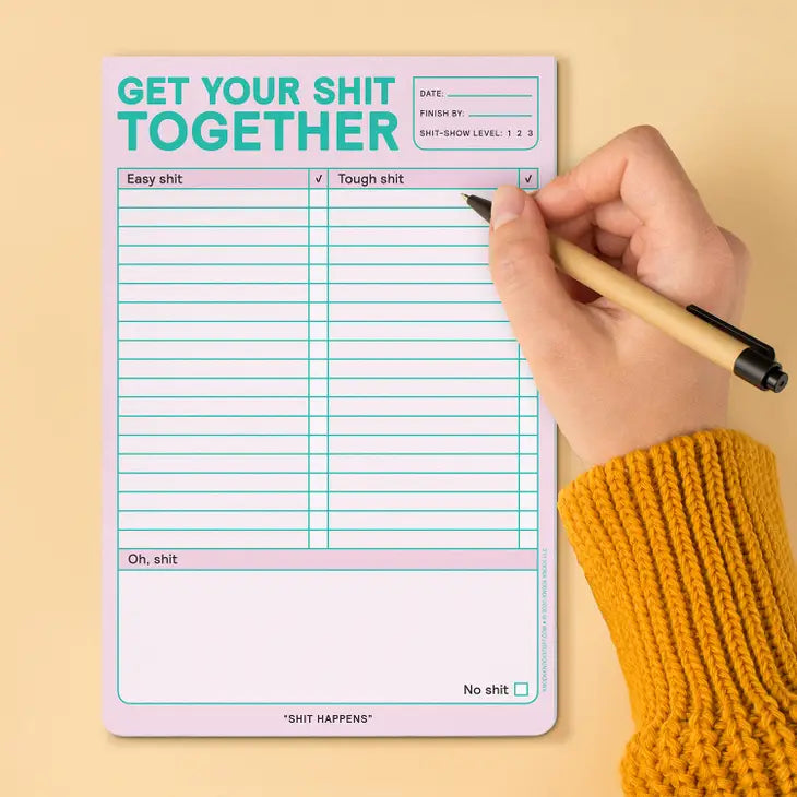 GET YOUR SHIT TOGETHER PAD (PASTEL)
