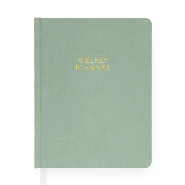 Undated Weekly Planner, Sage