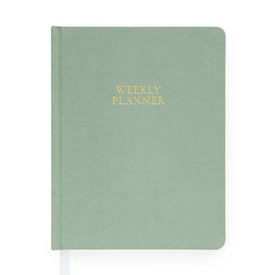 Undated Weekly Planner, Sage
