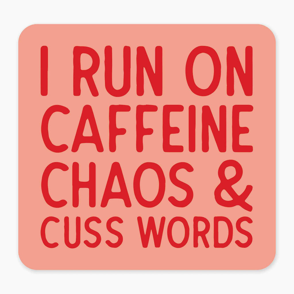 Coffee & Cuss Words - 3" Vinyl Sticker