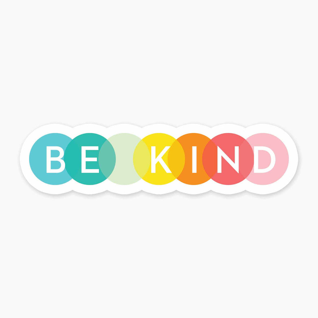Be Kind - 3" Vinyl Sticker