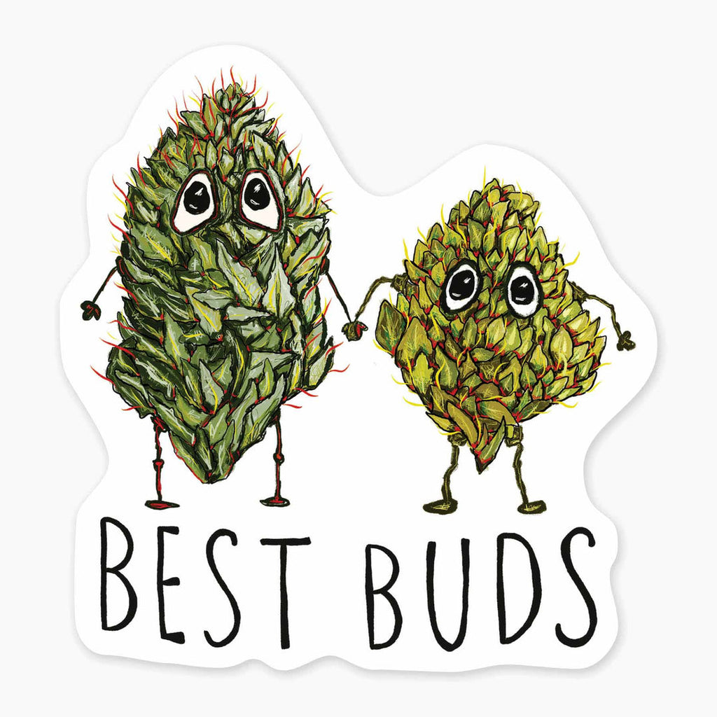 Best Buds - 3" Vinyl Sticker