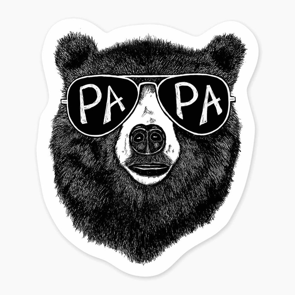 Papa Bear - 1.5" Vinyl Sticker
