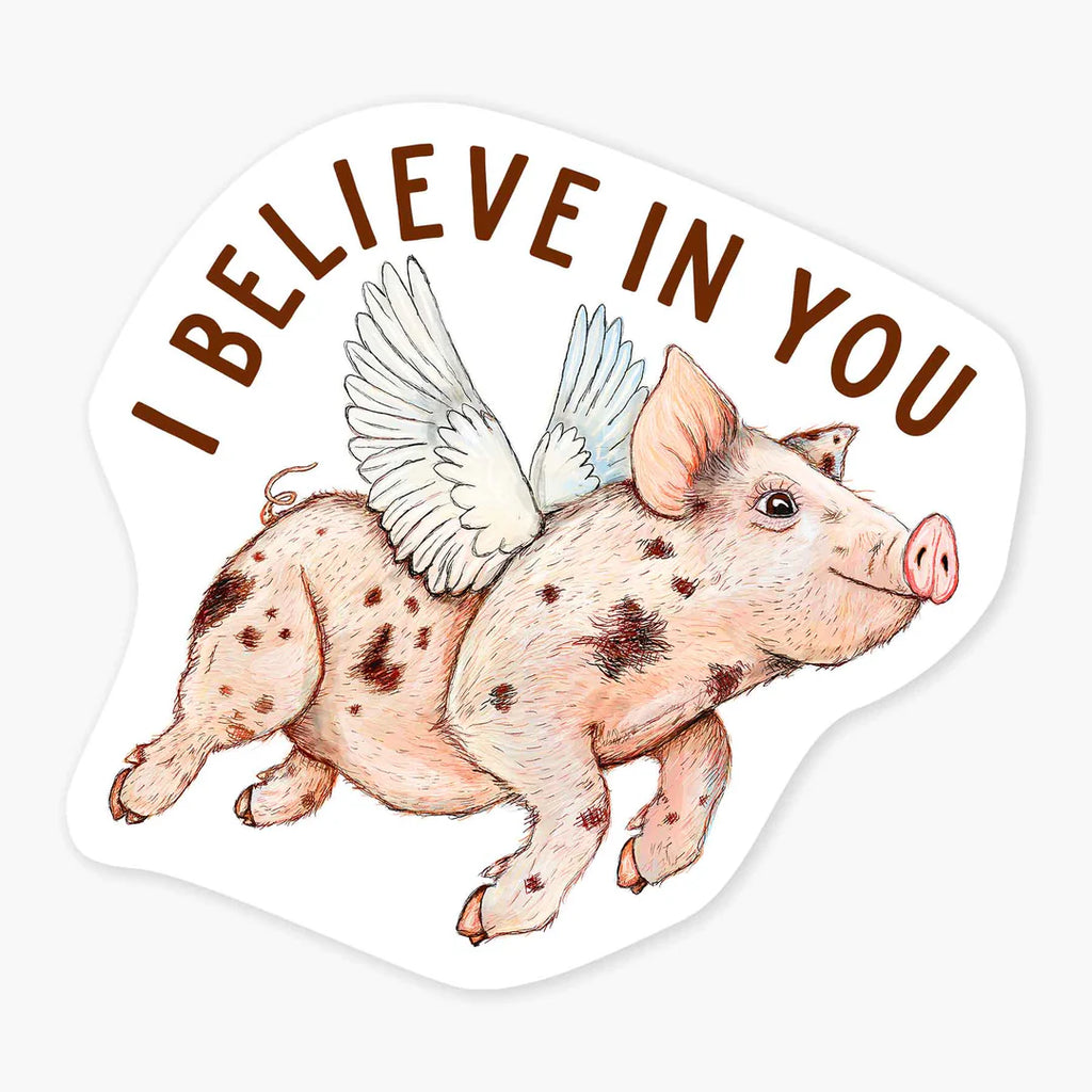 When Pigs Fly - 3" Vinyl Sticker