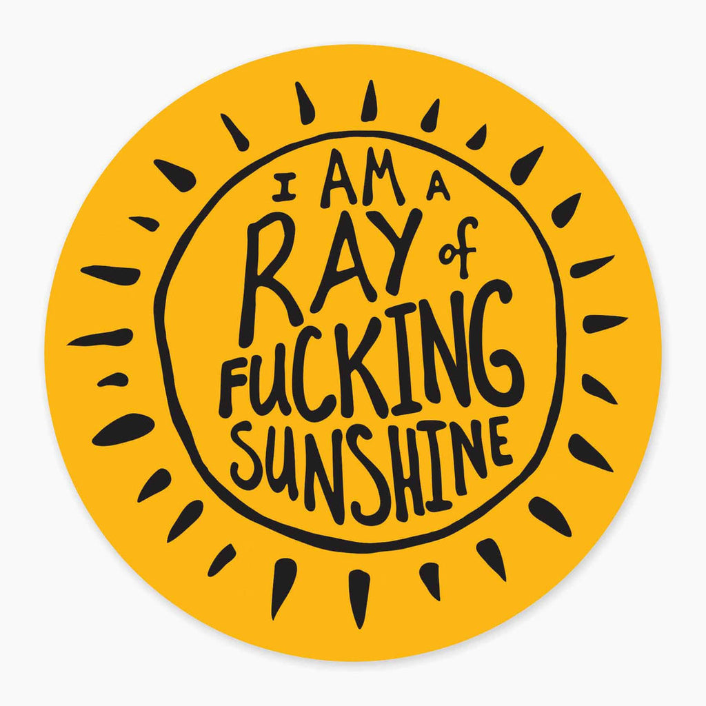 Ray of Sunshine - 3" Vinyl Sticker