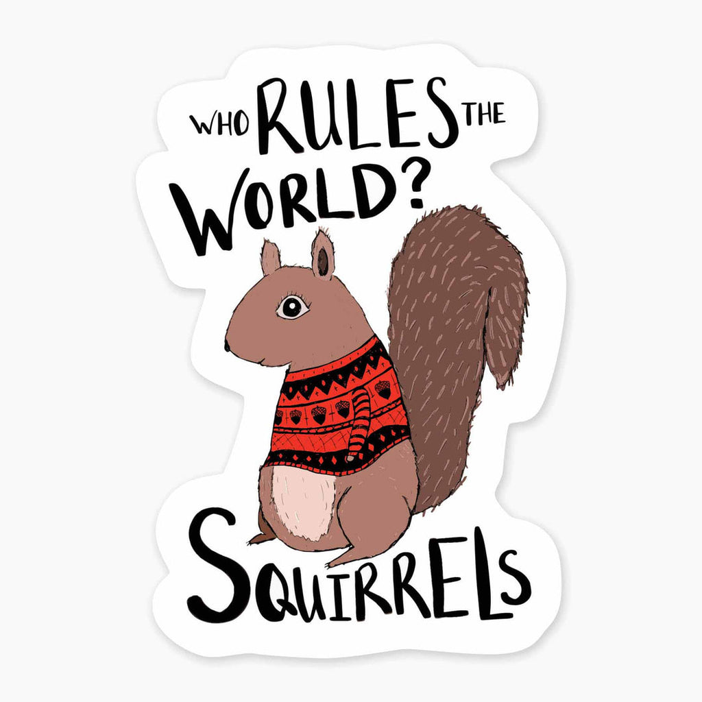 Squirrels - 3" Vinyl Sticker