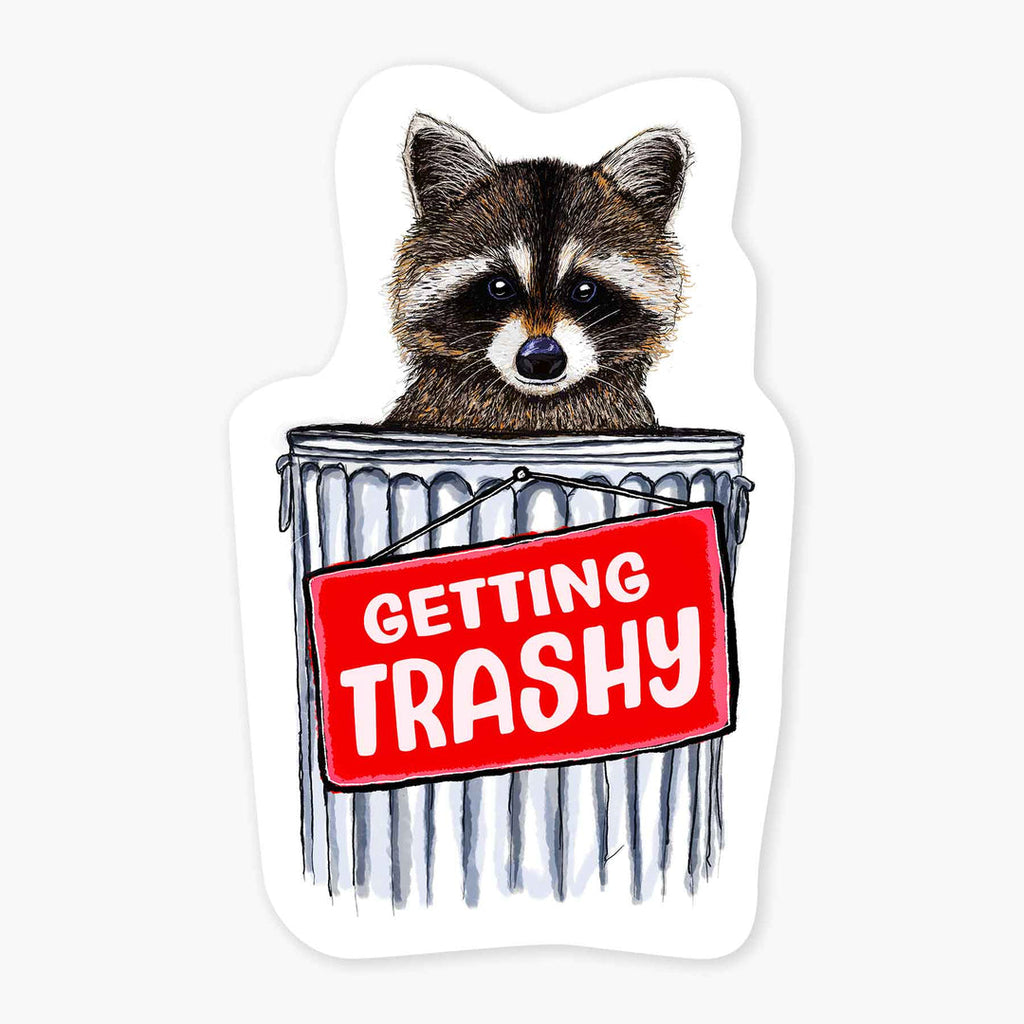 Trashy - 1.5" Vinyl Sticker