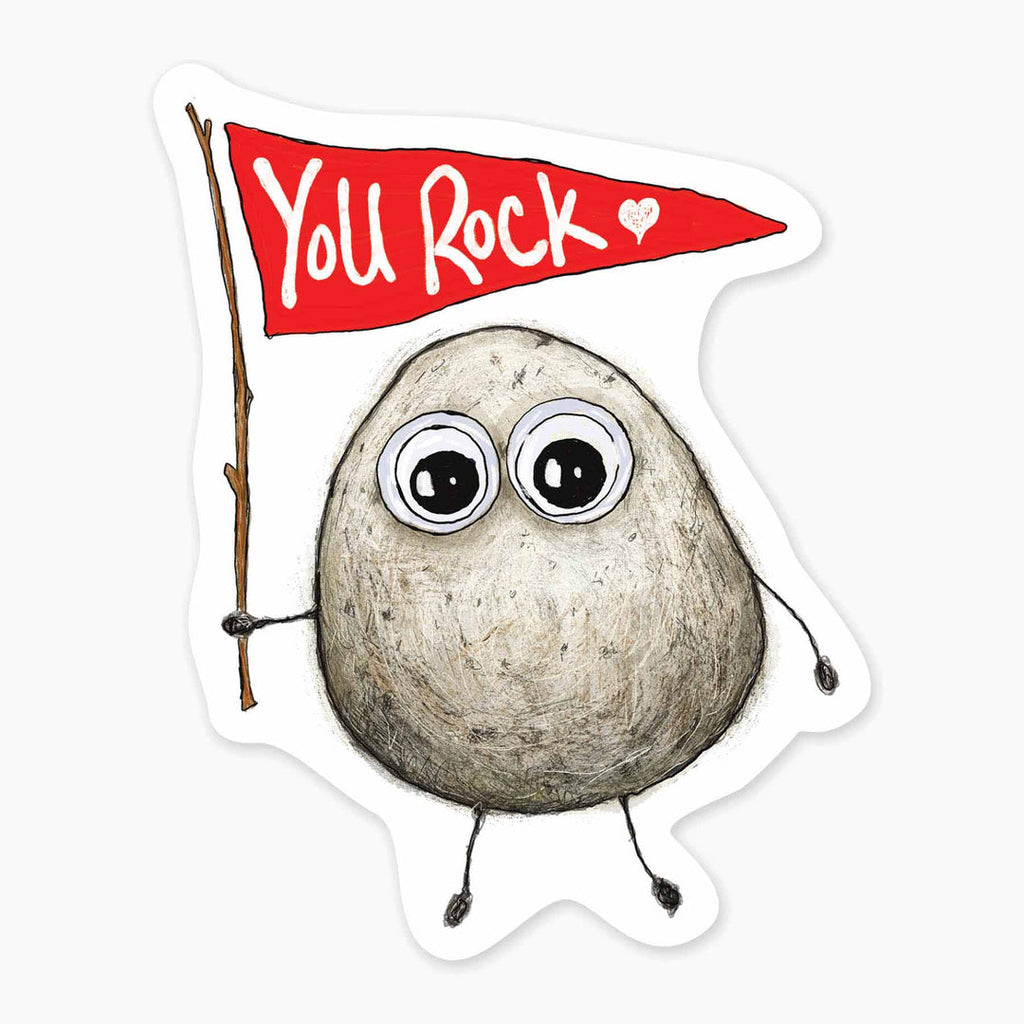 You Rock - 3" Vinyl Sticker