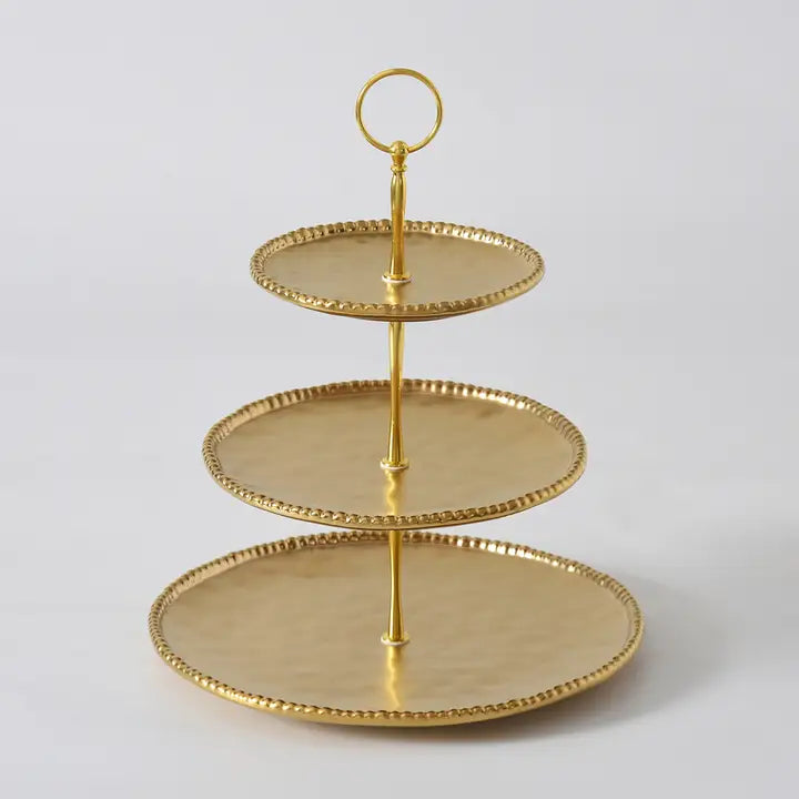 3 Tier Gold Stand