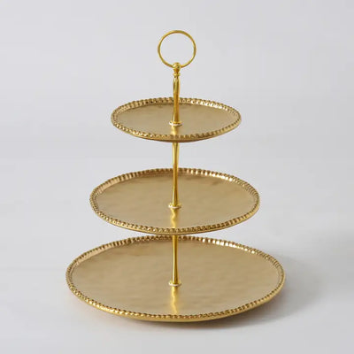 3 Tier Gold Stand