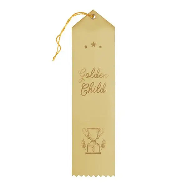 GOLDEN CHILD AWARD RIBBON