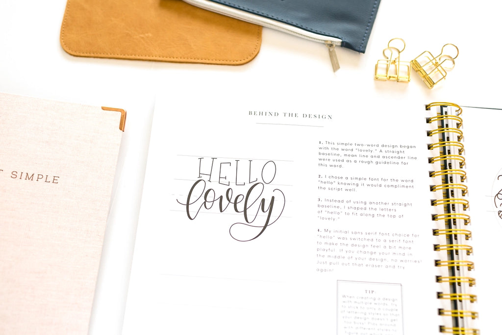 PRETTY SIMPLE LETTERING