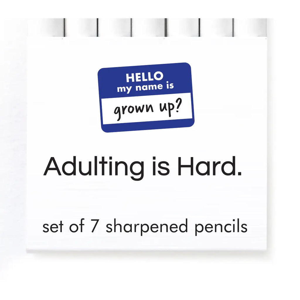 ADULTING IS HARD PENCIL SET