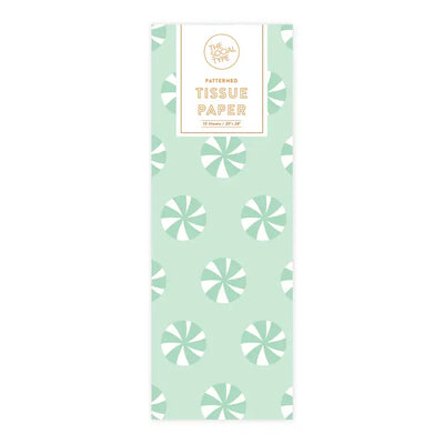 PEPPERMINT HOLIDAY TISSUE PAPER
