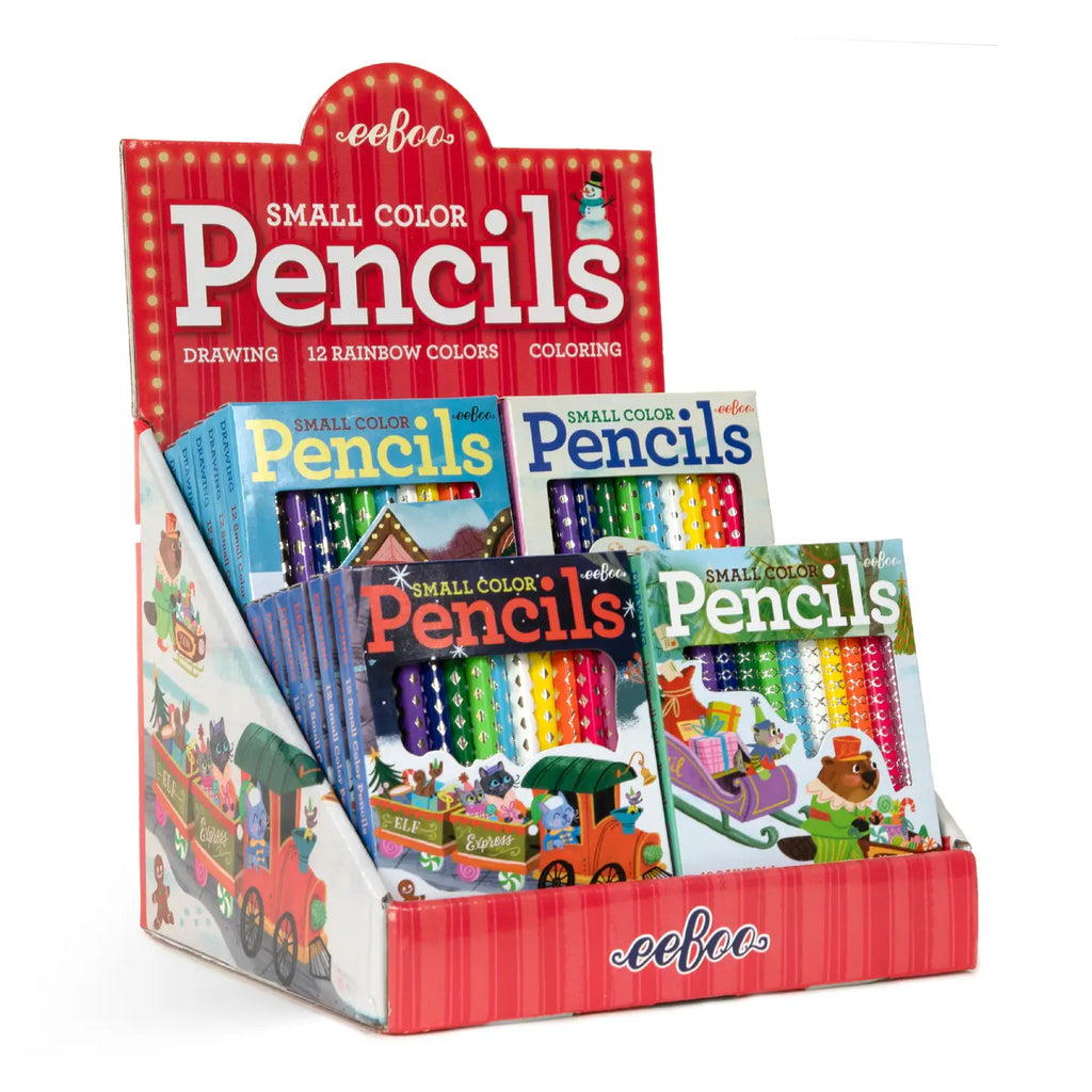 Christmas Village Small Pencil Asst