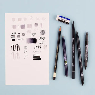 TOMBOW DRAWING SET