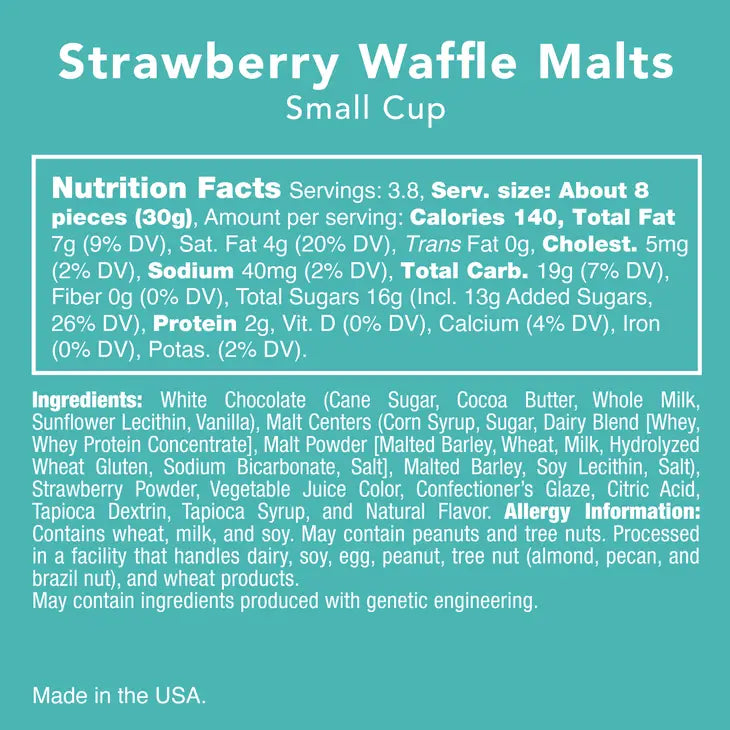 STRAWBERRY WAFFLE MALTS *PLATINUM COLLECTION*
