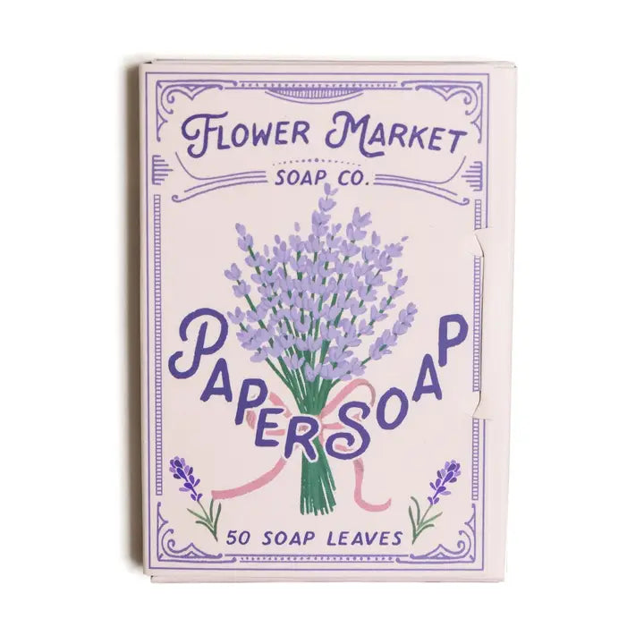Paper Soap – Lavender Scent, Travel Size