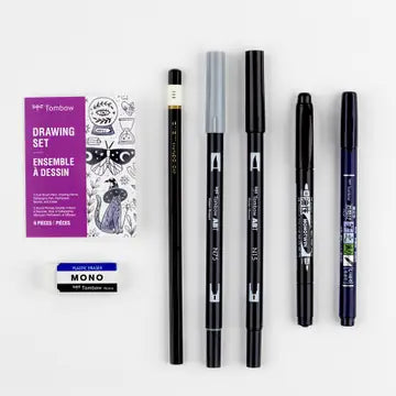 TOMBOW DRAWING SET